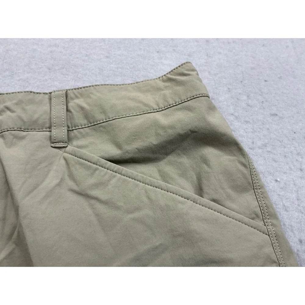 Patagonia Quandary Shorts Tan Khaki Stretch Hiking Outdoor‎ Size 12 STY58091